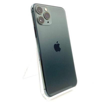 【全額返金保証】【最速発送】Apple iPhone iPhone 11 Pro 64GB ミッドナイトグリーン Softbank SIMフリー 白ロム 動作確認済 85%