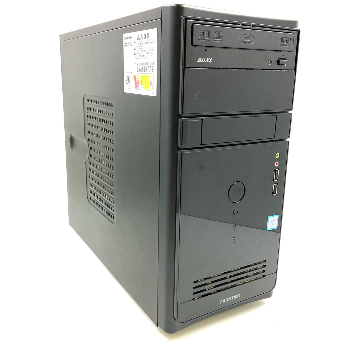 【全額返金保証】【最速発送】フロンティア FRMX310/WS3  intel core i7-8700 16GB SSD 525GB HDD 2TB NVIDIA GeForce GTX 1060 6GB 動作確認済