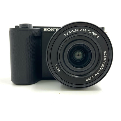 【全額返金保証】【最速発送】Sony デジタル一眼 VLOGCAM ZV-E10M2K パワーズームレンズキット [ブラック] ブラック 超美品 動作確認済
