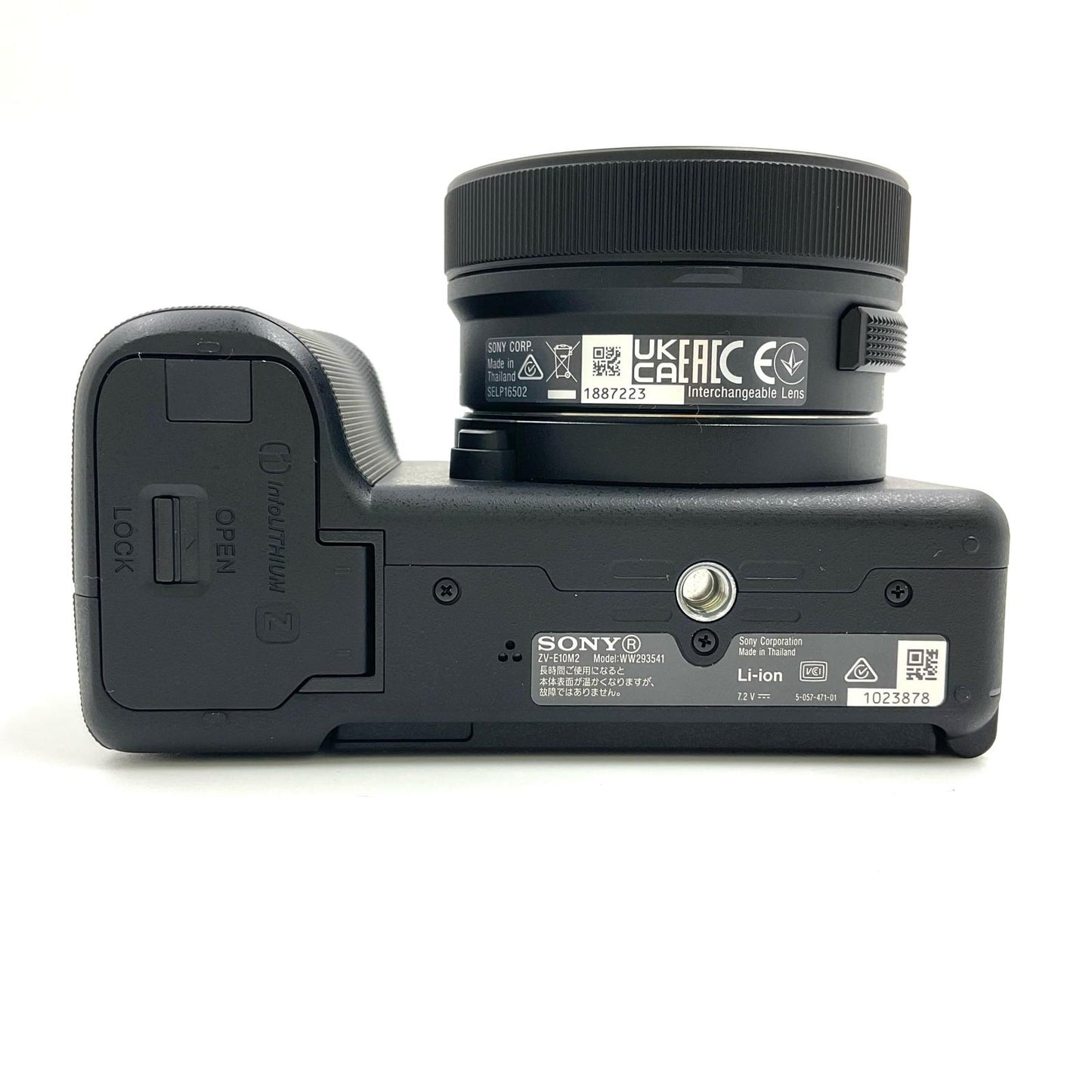 【全額返金保証】【最速発送】Sony デジタル一眼 VLOGCAM ZV-E10M2K パワーズームレンズキット [ブラック] ブラック 超美品 動作確認済
