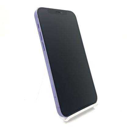 【全額返金保証】【最速発送】Apple iPhone iPhone 12 128GB パープル au 白ロム 動作確認済 88%