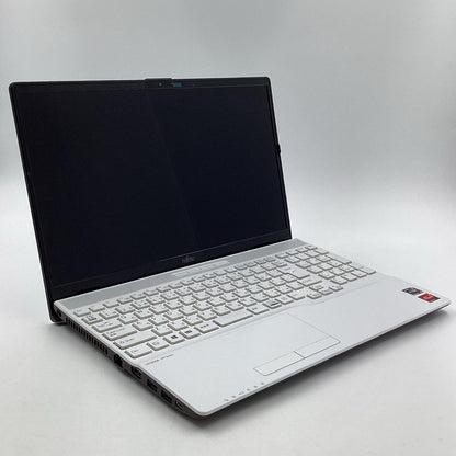 【全額返金保証】【最速発送】FUJITSU FMVA450GW AMD Ryzen 5 5500U With Radeon Graphics 2.10GHz 8GB M.2 SSD 256GB 97.8% 美品 動作確認済