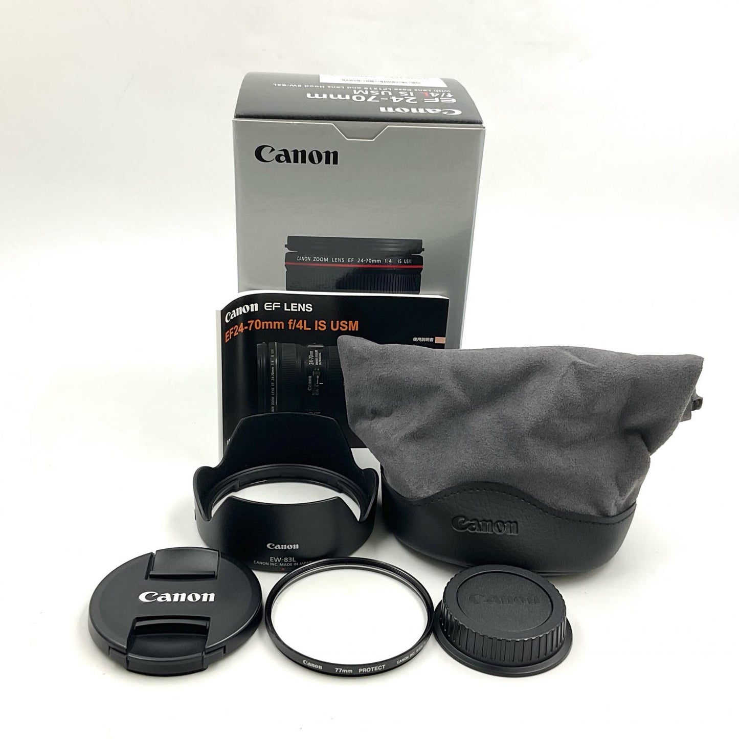 【全額返金保証】【最速発送】Canon EF24-70mm F4L IS USM 美品 動作確認済