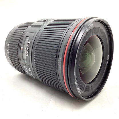 【全額返金保証】【最速発送】Canon EF16-35mm F4L IS USM 美品 動作確認済
