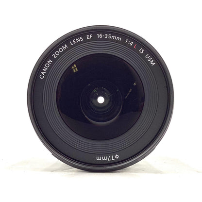 【全額返金保証】【最速発送】Canon EF16-35mm F4L IS USM 美品 動作確認済