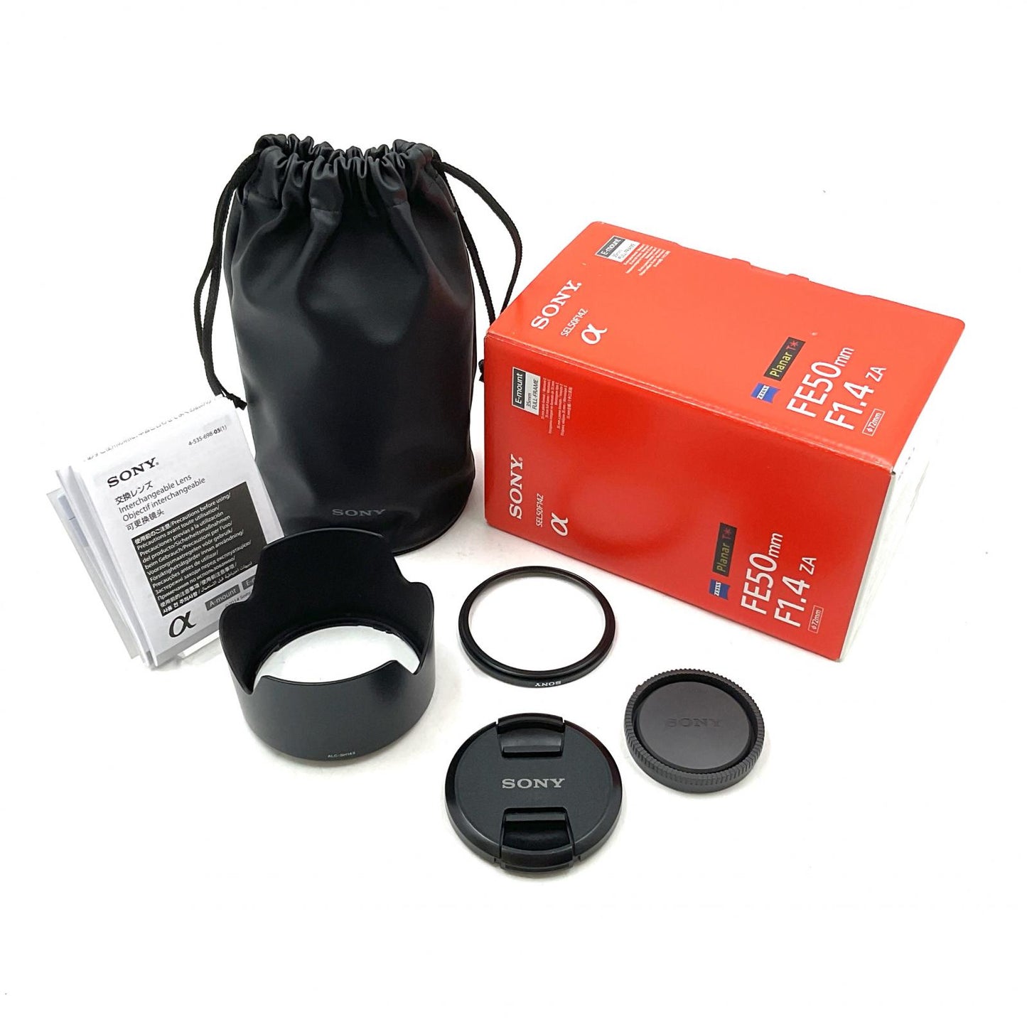 【全額返金保証】【最速発送】Sony Planar T* FE 50mm F1.4 ZA SEL50F14Z 美品 動作確認済