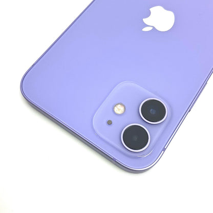 【全額返金保証】【最速発送】Apple iPhone iPhone 12 64GB パープル au 美品 動作確認済 81%