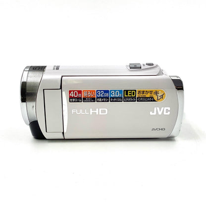 【全額返金保証】【最速発送】JVC Everio GZ-E265-W [シルキーホワイト] 動作確認済