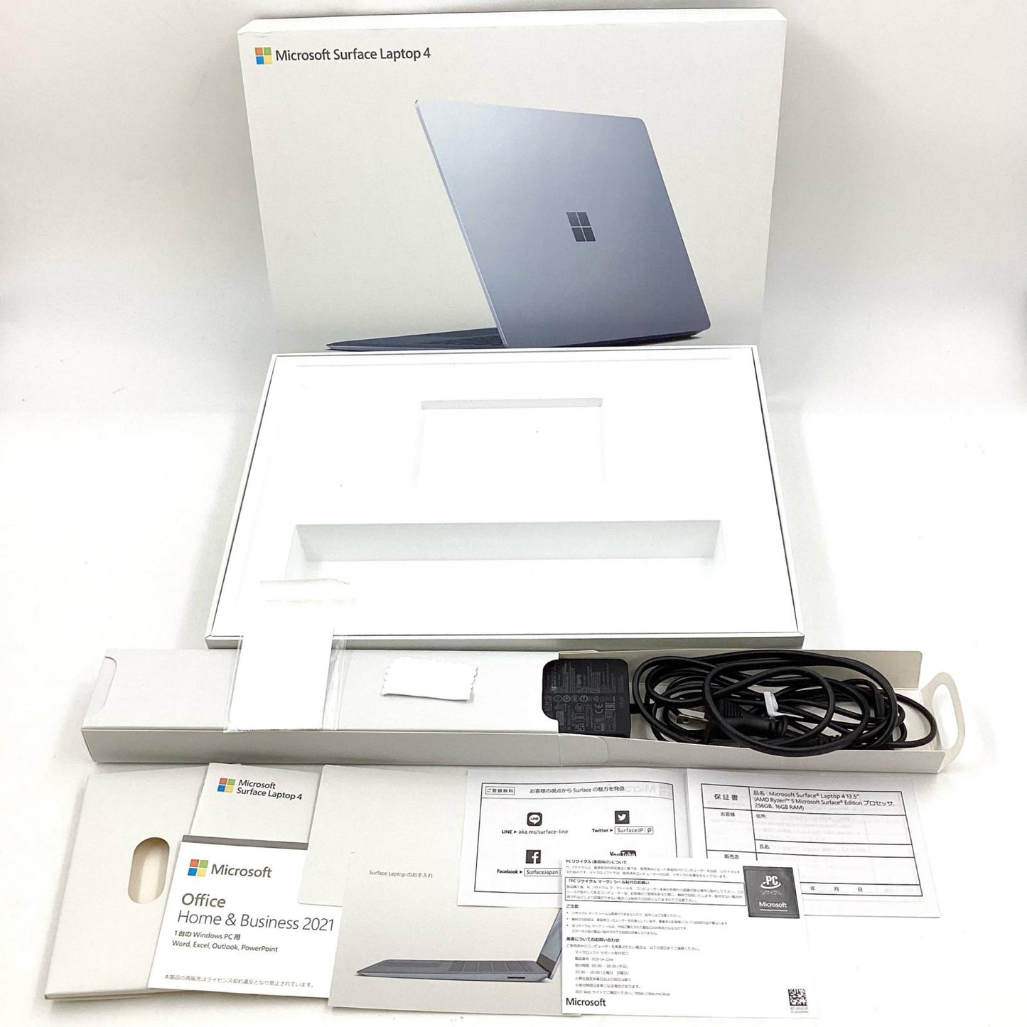 【全額返金保証】【最速発送】Microsoft Surface Laptop4 1958 AMD Ryzen 5 Microsoft Surface Edition 16GB M.2 SSD 256GB 99.2% 美品 動作確認済