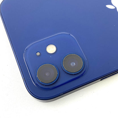 【全額返金保証】【最速発送】Apple iPhone iPhone 12 64GB ブルー docomo 白ロム 動作確認済 85%