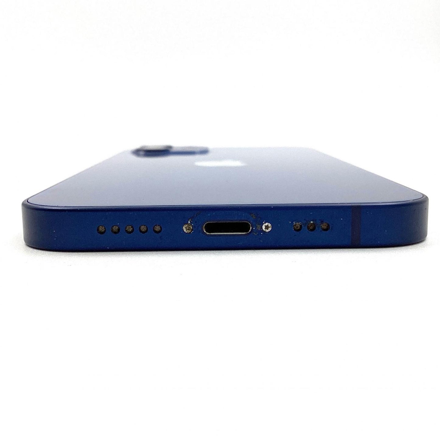 【全額返金保証】【最速発送】Apple iPhone iPhone 12 64GB ブルー docomo 白ロム 動作確認済 85%