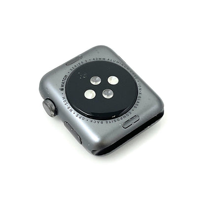 【全額返金保証】【最速発送】Apple Watch Series 3 アルミニウム 42mm GPS 92% 動作確認済