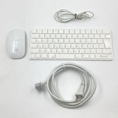 【全額返金保証】【最速発送】Apple iMac 27インチ クアッドコア intel core i5 8GB フュージョンドライブ 1TB シルバー 動作確認済
