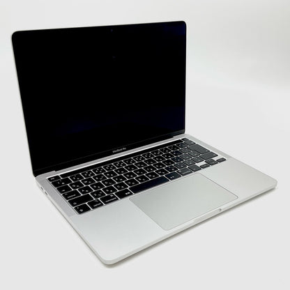 【全額返金保証】【最速発送】Apple MacBook Pro 13.3インチ 2020 2GHz クアッドコア Intel Core i5 16GB SSD 1TB シルバー 86.8% 動作確認済