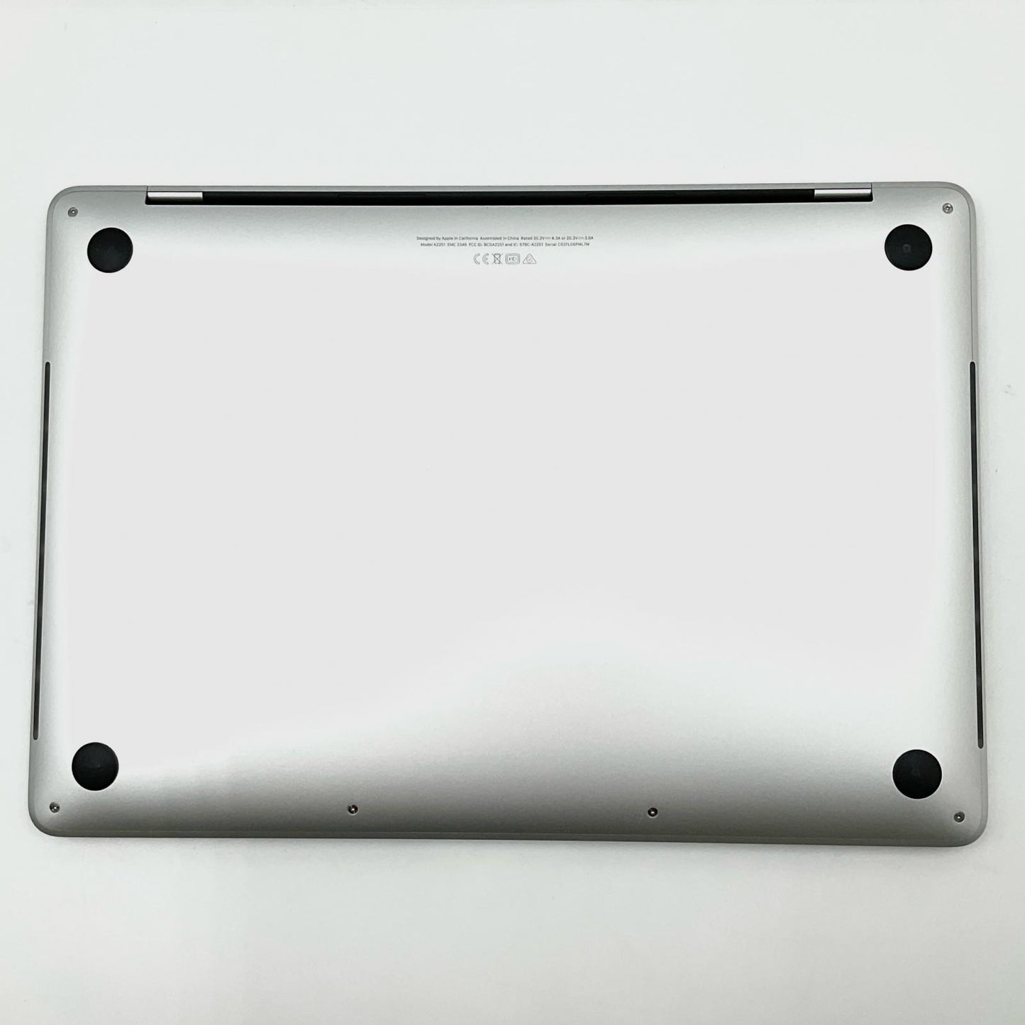 【全額返金保証】【最速発送】Apple MacBook Pro 13.3インチ 2020 2GHz クアッドコア Intel Core i5 16GB SSD 1TB シルバー 86.8% 動作確認済