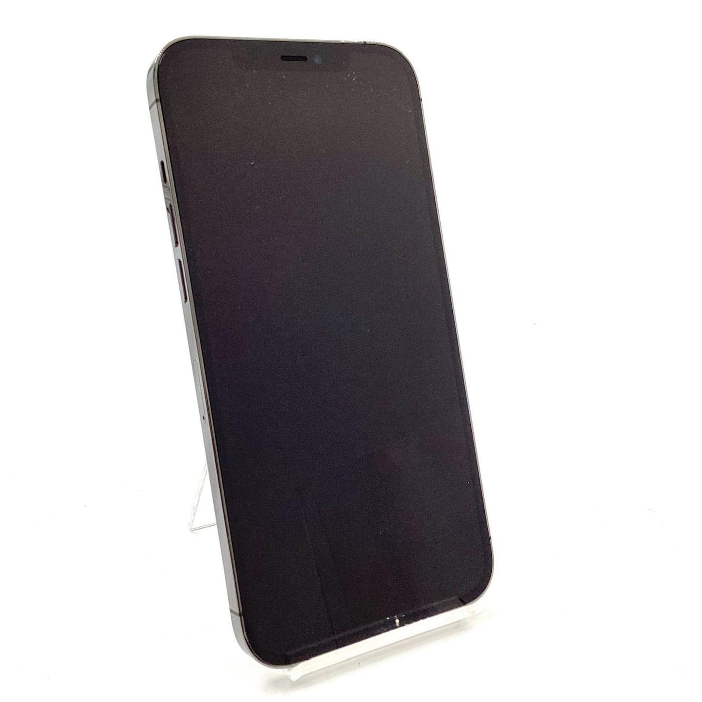 【全額返金保証】【最速発送】Apple iPhone iPhone 12 Pro Max 256GB グラファイト au SIMフリー 白ロム 超美品 動作確認済 100%