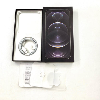【全額返金保証】【最速発送】Apple iPhone iPhone 12 Pro Max 256GB グラファイト au SIMフリー 白ロム 超美品 動作確認済 100%
