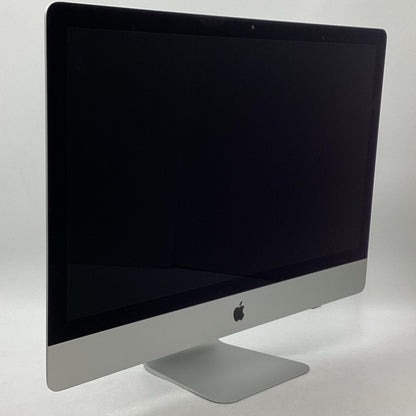 【全額返金保証】【最速発送】Apple iMac 27インチ クアッドコア intel core i5 8GB フュージョンドライブ 1TB シルバー 動作確認済