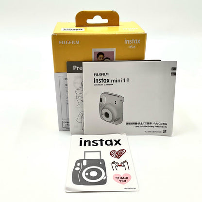 【全額返金保証】【最速発送】FUJIFILM instax mini 11 チェキ [ブラッシュピンク] 動作確認済