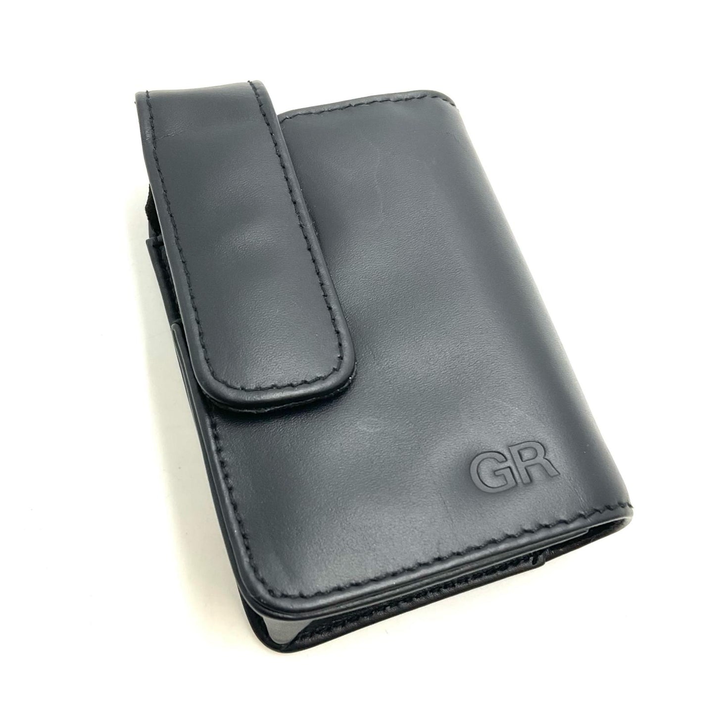 【全額返金保証】【最速発送】RICOH 本革製ソフトケース GC-11　ブラック 美品 動作確認済