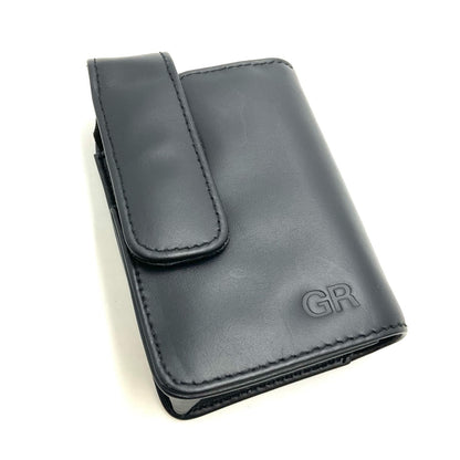 【全額返金保証】【最速発送】RICOH 本革製ソフトケース GC-11　ブラック 美品 動作確認済