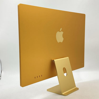 【全額返金保証】【最速発送】Apple iMac 24インチ M1 8コア 8GB SSD 256GB イエロー 美品 動作確認済