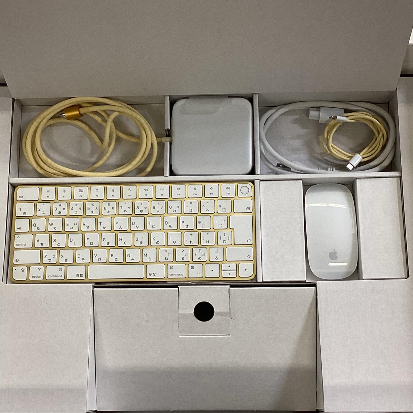 【全額返金保証】【最速発送】Apple iMac 24インチ M1 8コア 8GB SSD 256GB イエロー 美品 動作確認済