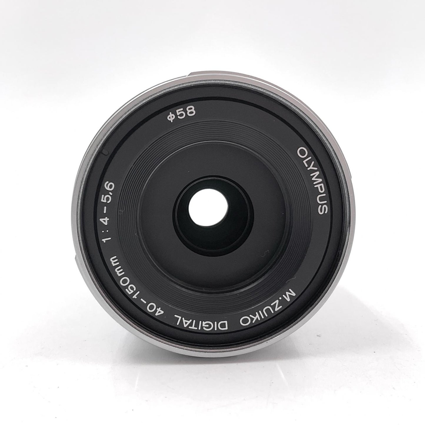 【全額返金保証】【最速発送】OLYMPUS M.ZUIKO DIGITAL ED 40-150mm F4.0-5.6 R [シルバー] 動作確認済