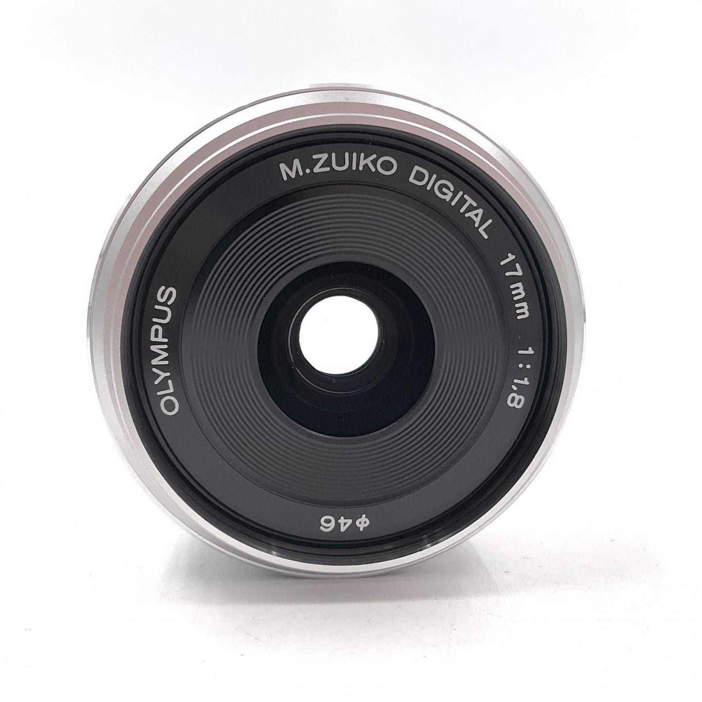 【全額返金保証】【最速発送】OLYMPUS M.ZUIKO DIGITAL 17mm F1.8　シルバー 動作確認済