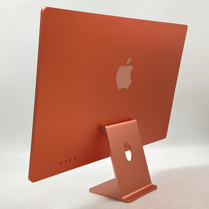 【全額返金保証】【最速発送】Apple iMac 24インチ M1 8コア 8GB SSD 256GB オレンジ 美品 動作確認済