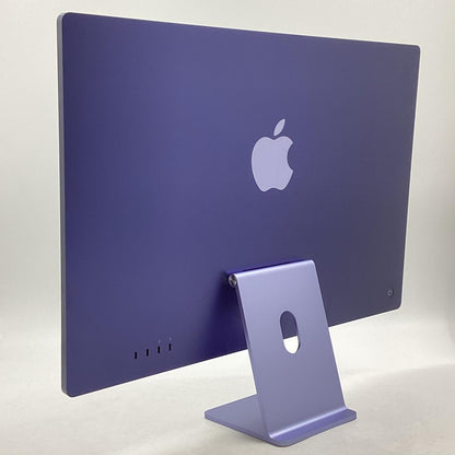 【全額返金保証】【最速発送】Apple iMac 24インチ M1 8コア 8GB SSD 256GB パープル 美品 動作確認済