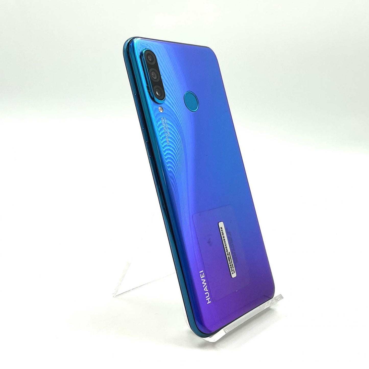 【全額返金保証】【最速発送】Huawei P30 lite 64GB ピーコックブルー Softbank MAR-LX2J 白ロム 動作確認済