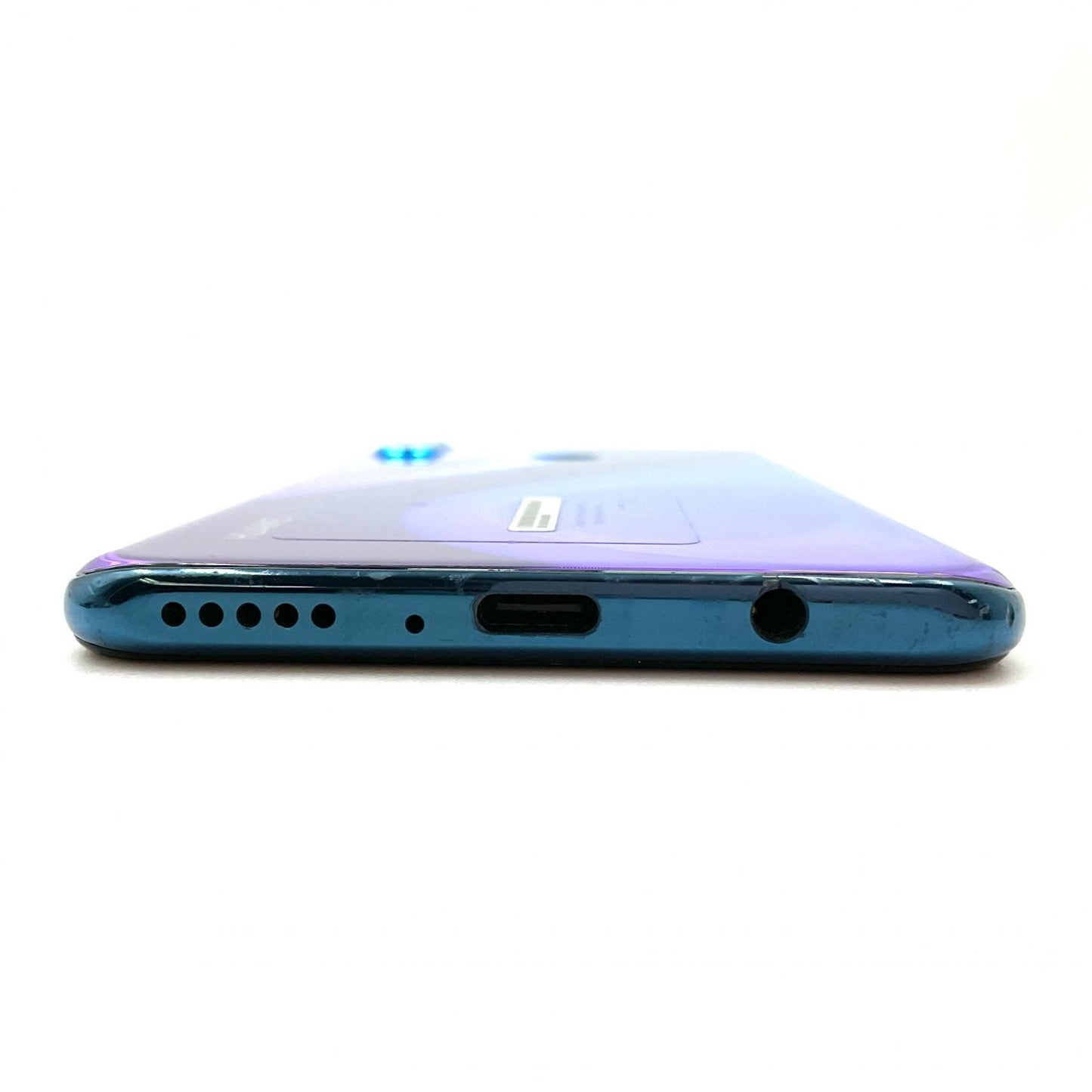 【全額返金保証】【最速発送】Huawei P30 lite 64GB ピーコックブルー Softbank MAR-LX2J 白ロム 動作確認済