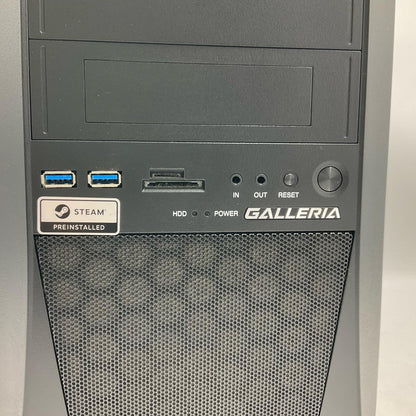 【全額返金保証】【最速発送】ドスパラ ゲーミングデスクトップpc GALLERIA XF intel core i7-9700F 32GB M.2 SSD 512GB HDD 2TB NVIDIA GeForce RTX 2070 Super 動作確認済