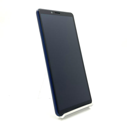 【全額返金保証】【最速発送】Sony Xperia 10 II 64GB ブルー docomo SIMフリー SO-41A 白ロム 動作確認済