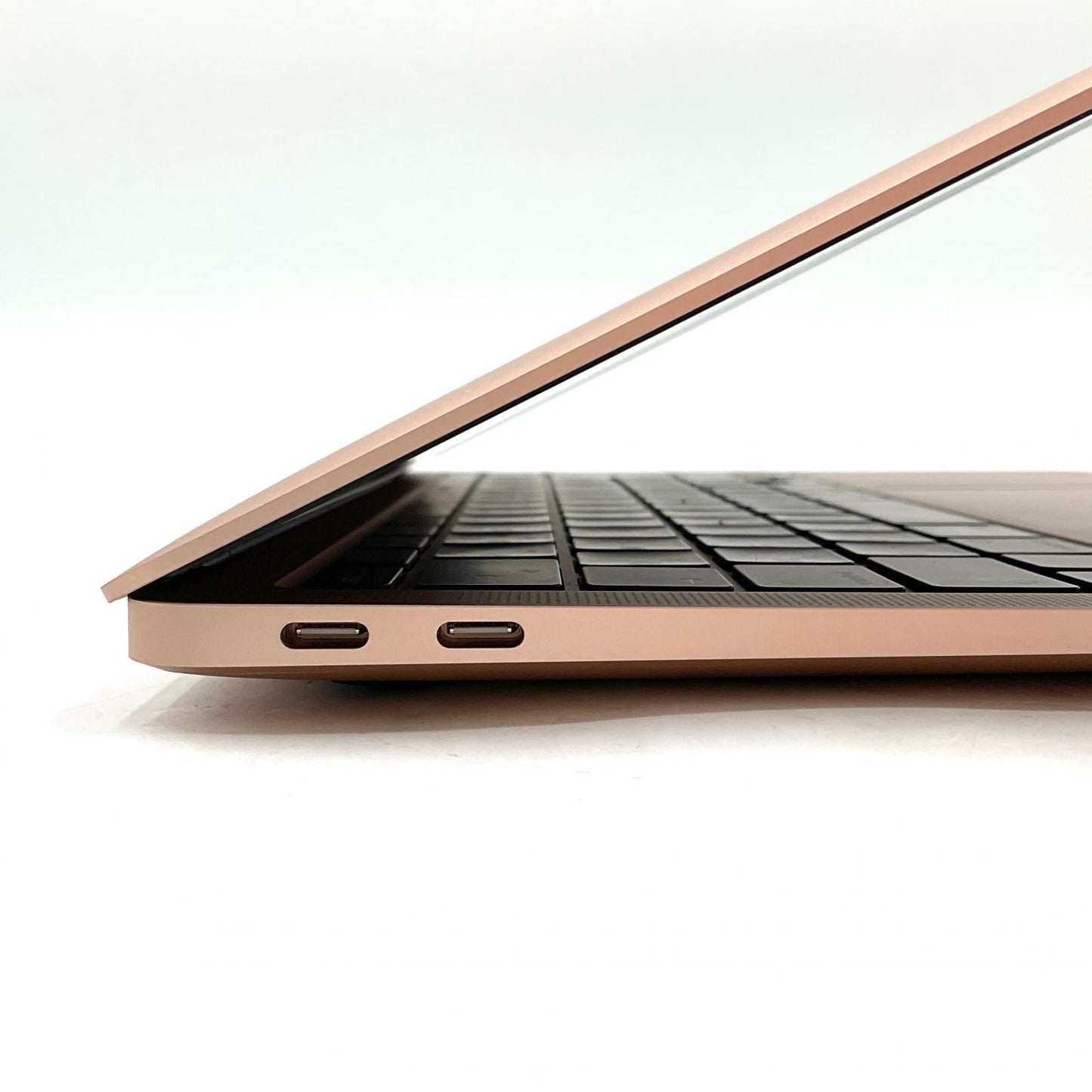 【全額返金保証】【最速発送】Apple MacBook Air 13.3インチ 2020 M1 8コア 8GB SSD 512GB ゴールド 100% 美品 動作確認済
