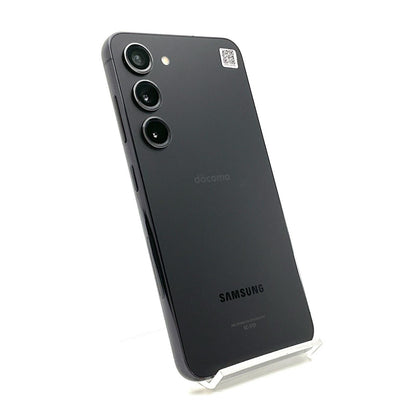 【全額返金保証】【最速発送】SAMSUNG Galaxy Galaxy　S23 256GB ブラック docomo SIMフリー SC-51D 白ロム 動作確認済