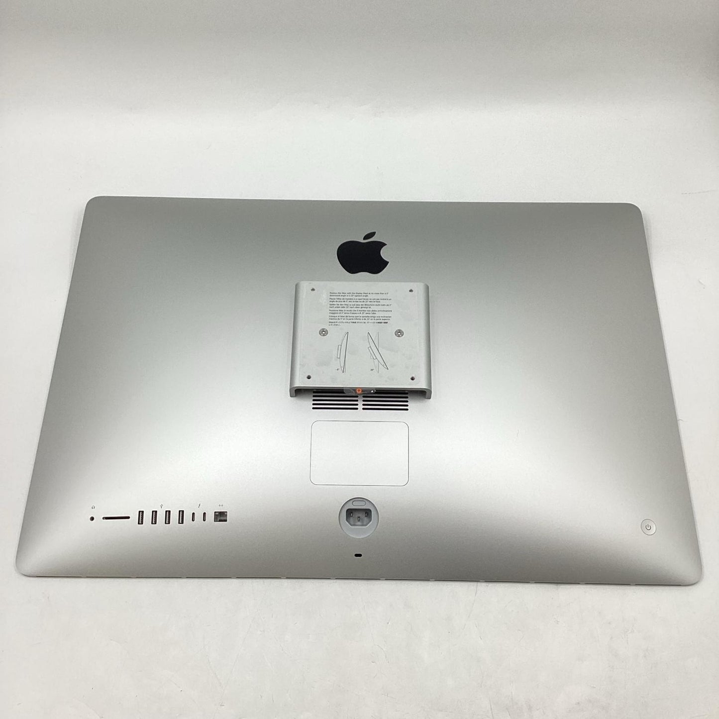 【全額返金保証】【最速発送】Apple iMac 27インチ 8コア intel core i9 64GB SSD 2TB シルバー 動作確認済