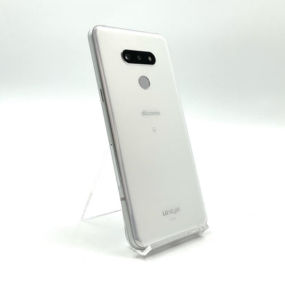 【全額返金保証】【最速発送】LG LG style3 64GB Aurora White docomo L-41A 白ロム 動作確認済