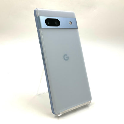 【全額返金保証】【最速発送】Google Pixel 7a 128GB Sea au G82U8 白ロム 動作確認済