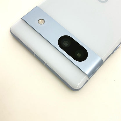 【全額返金保証】【最速発送】Google Pixel 7a 128GB Sea au G82U8 白ロム 動作確認済