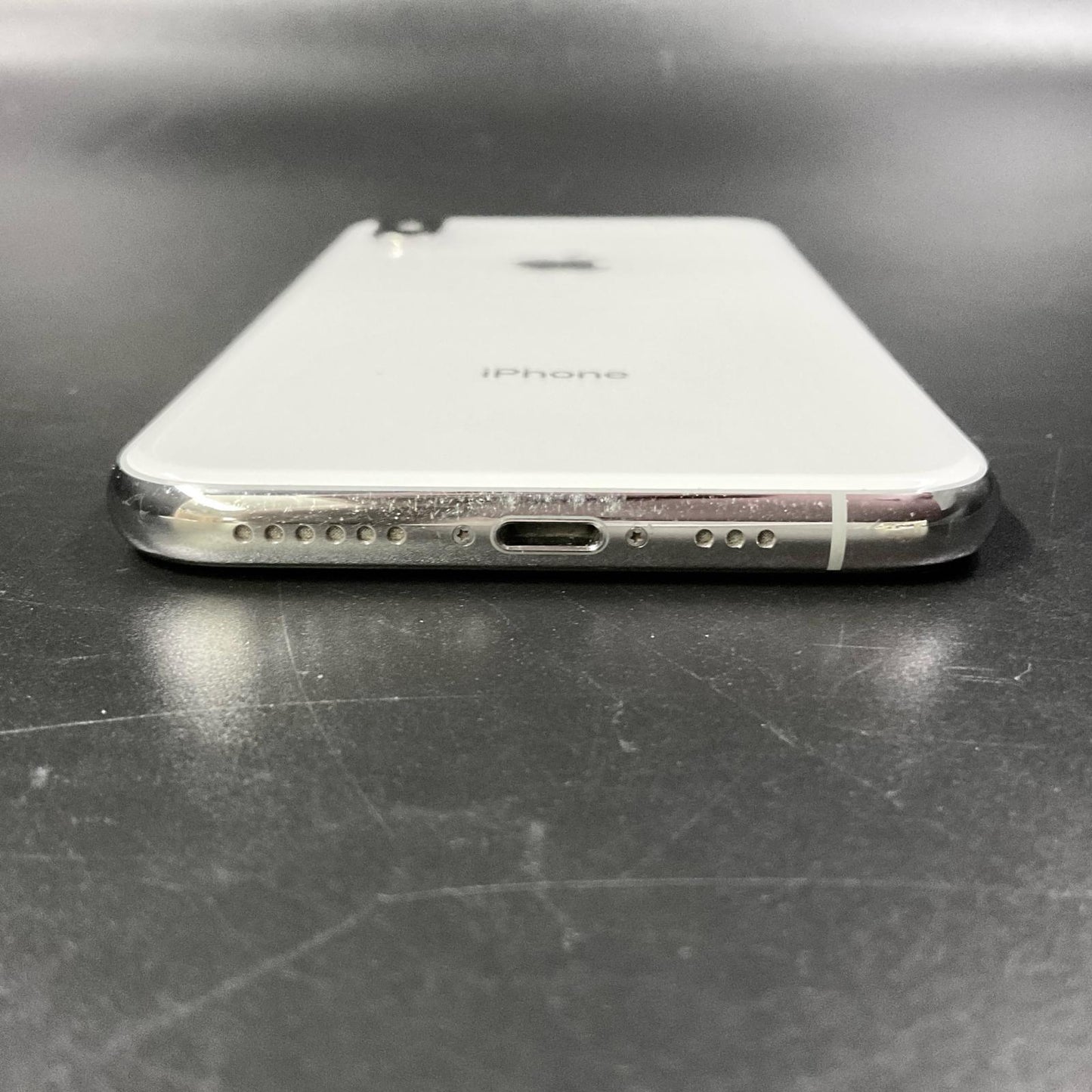 【全額返金保証】【最速発送】Apple iPhone iPhone XS 64GB シルバー Softbank 白ロム 動作確認済 70%