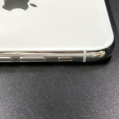 【全額返金保証】【最速発送】Apple iPhone iPhone XS 64GB シルバー Softbank 白ロム 動作確認済 70%