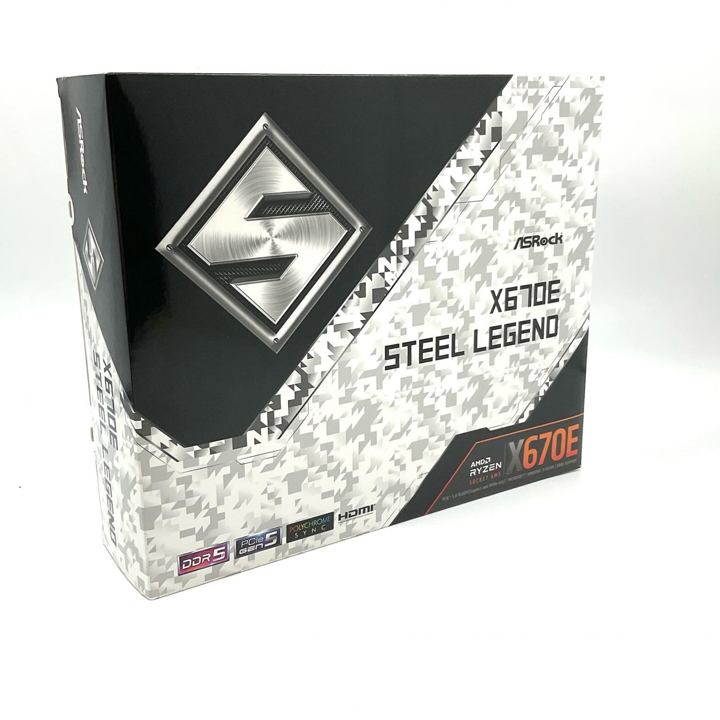【全額返金保証】【最速発送】ASRock マザーボード X670E STEEL LEGEND 90-MXBJ40-A0UAYZ 超美品 動作確認済