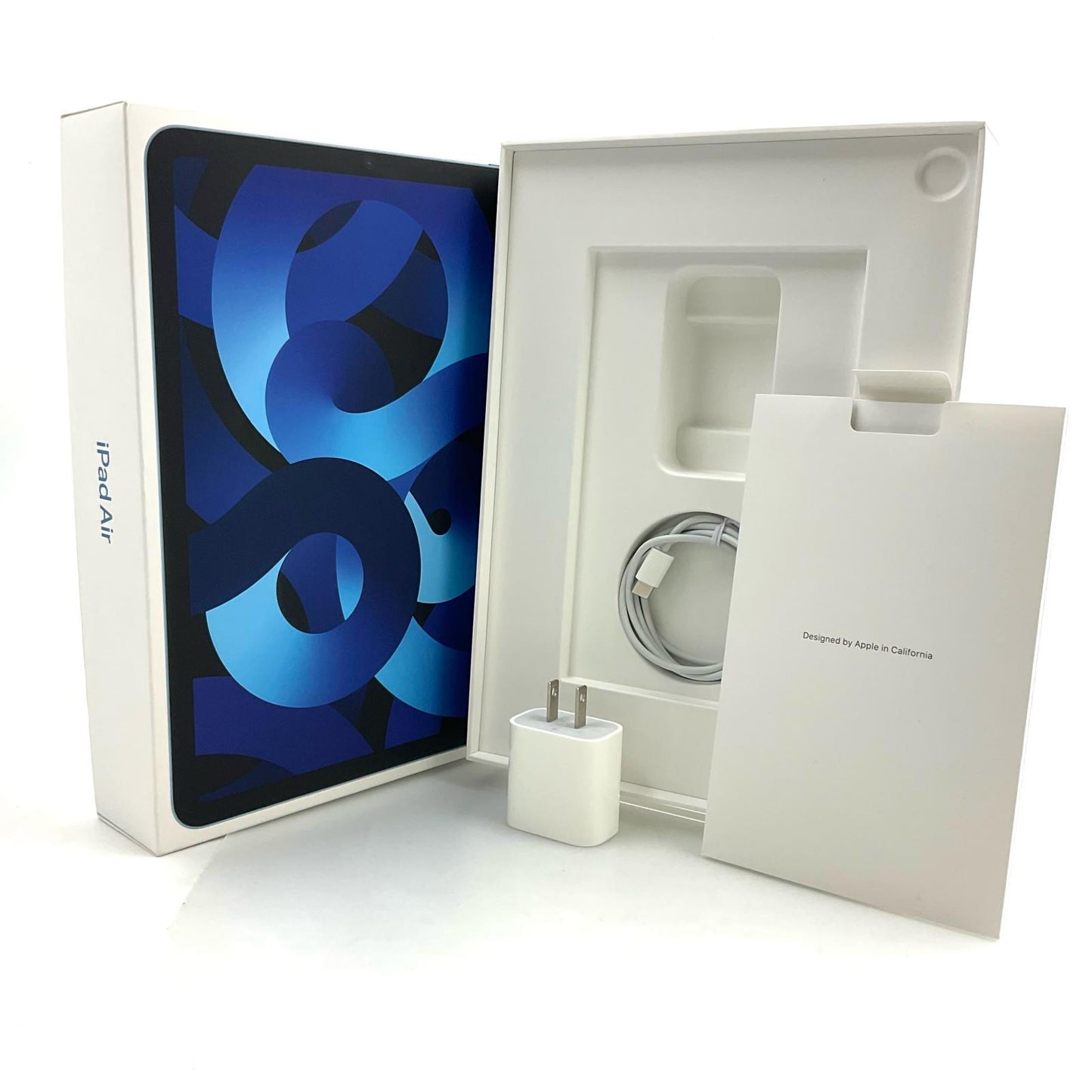 【全額返金保証】【最速発送】Apple iPad Air 10.9インチ 第5世代 64GB ブルー Wi-Fi 美品 動作確認済