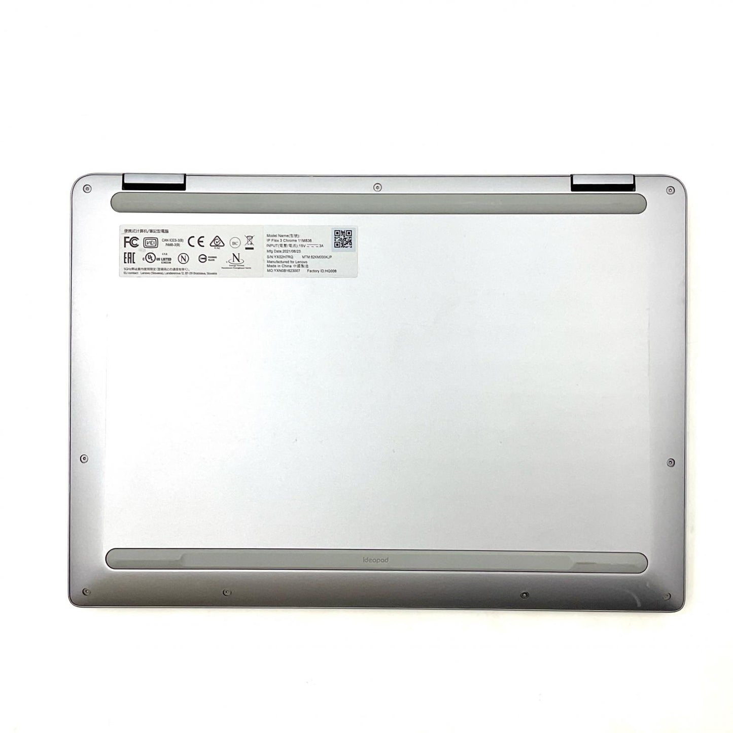 【全額返金保証】【最速発送】Lenovo IDEAPAD IP Flex 3 Chrome 11M836 11.6インチ Media Tek mt8183（スレッド数8、1.99GHz） 4GB SSD 64GB 動作確認済
