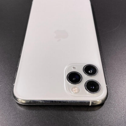 【最速発送】Apple iPhone iPhone 11 Pro 256GB シルバー docomo 白ロム【難有】 72%