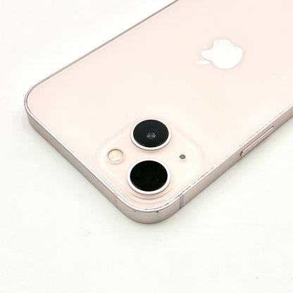 【全額返金保証】【最速発送】Apple iPhone iPhone 13 128GB ピンク au 白ロム 動作確認済 81%