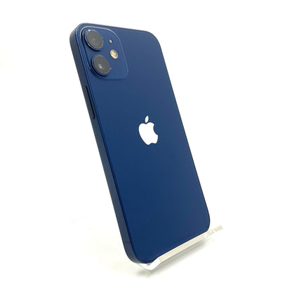 【全額返金保証】【最速発送】Apple iPhone iPhone 12 mini 128GB ブルー au 白ロム 動作確認済 89%
