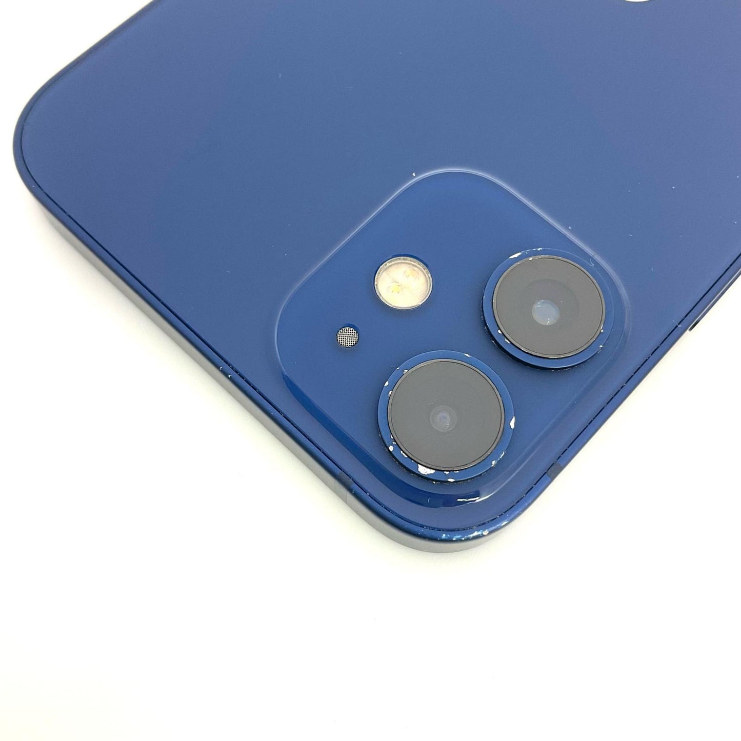 【全額返金保証】【最速発送】Apple iPhone iPhone 12 mini 128GB ブルー au 白ロム 動作確認済 89%